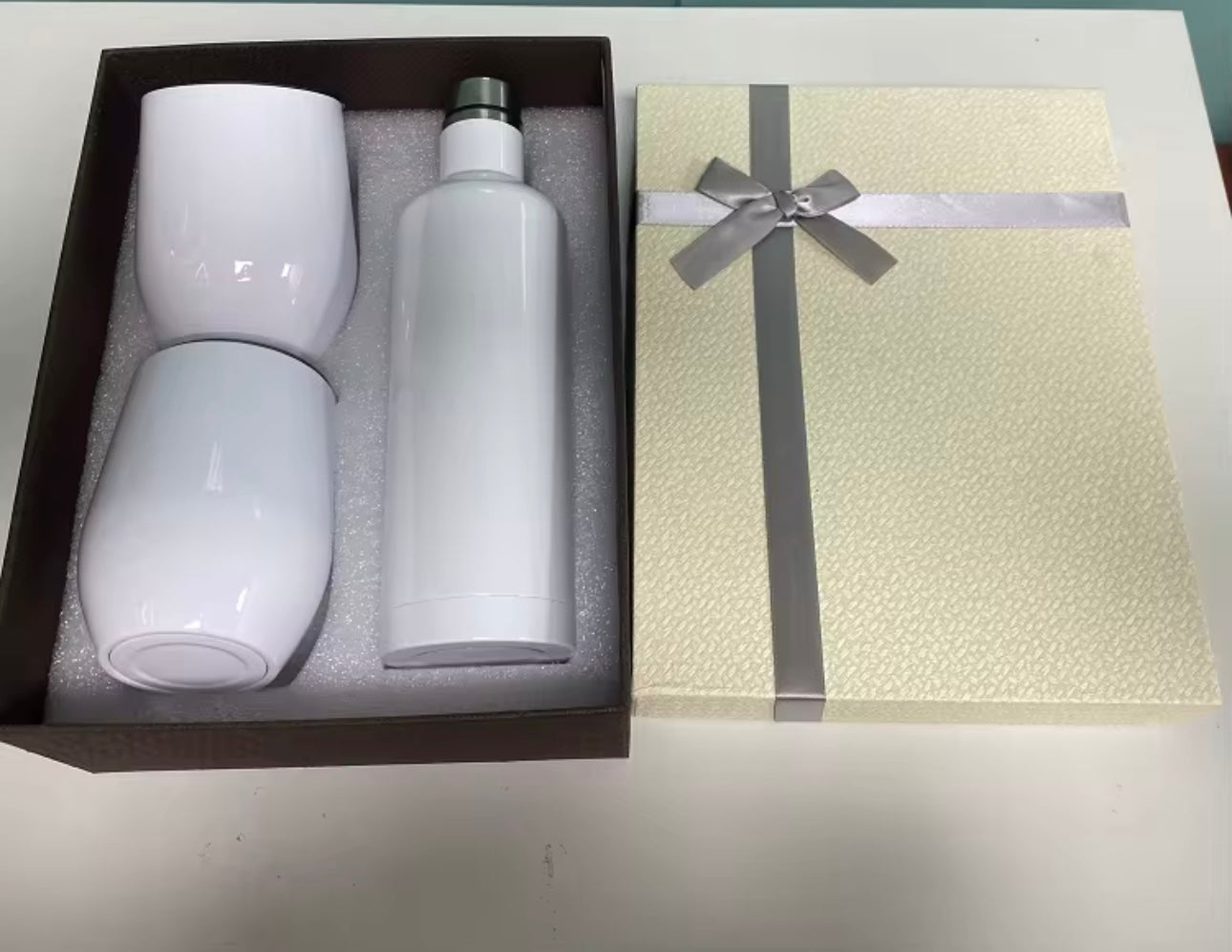 SUBLIMATABLE WINE GLASS GIFT SET